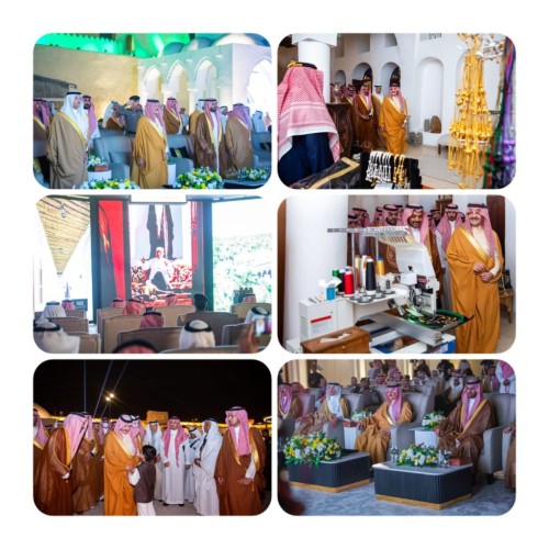 أمير المنطقة الشرقية يدشن مهرجان (البشت الحساوي)