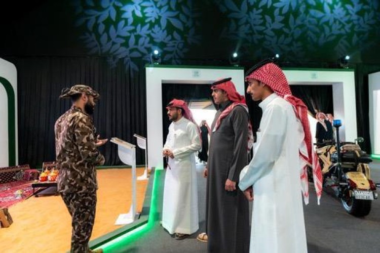 القوات الخاصة للأمن البيئي تشارك ضمن معرض وزارة الداخلية واحة الأمن في مهرجان الملك عبدالعزيز للإبل بالصياهد