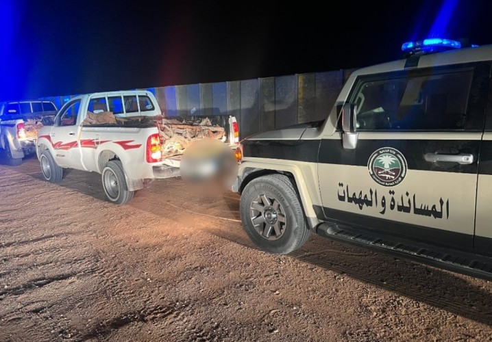 ضبط مخالفين لنظام البيئة بحوزتهما حطب محلي معروض للبيع في حائل