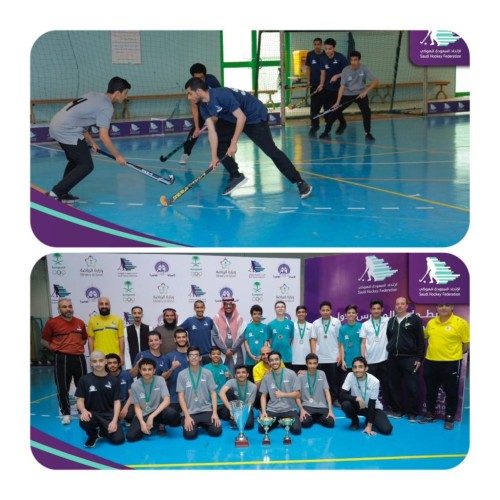 انطلاق بطولة المدارس الثانية للاتحاد السعودي للهوكي في مدارس الأرقم