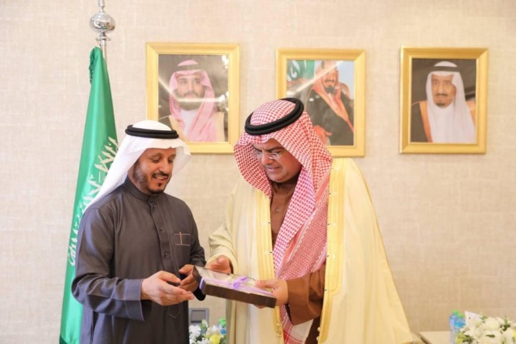 ‏سمو محافظ حفر الباطن يحتفي بجمعية برهان بمناسبة حصولها على الأعلى تفعيلا للتطوع الاحترافي على مستوى المملكة