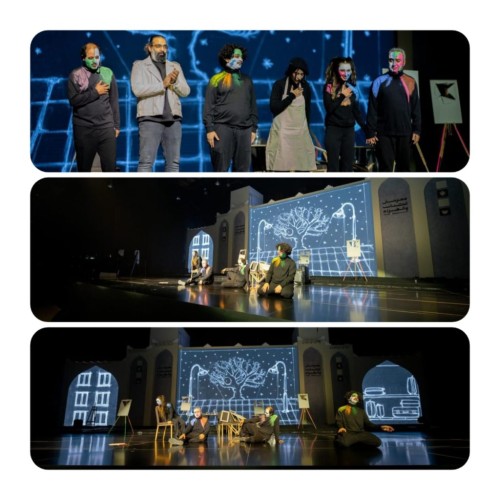 “اللوحة الأكبر”..  أولى العروض المسرحية في مهرجان الكُتّاب والقرّاء