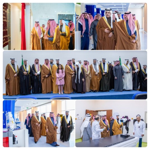 أمير المنطقة الشرقية يدشن مركز حمد بن عبداللطيف الجبر للأورام