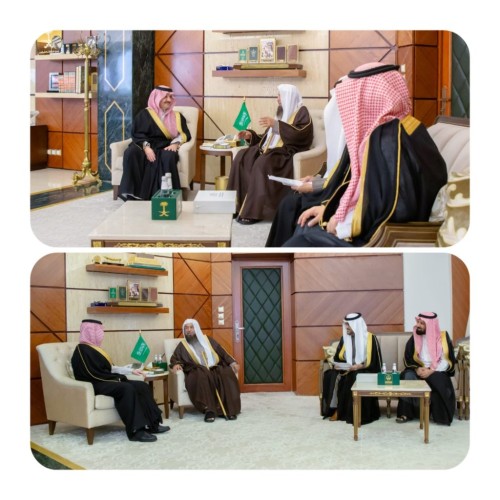 أمير الشرقية يستقبل رئيس مجلس إدارة جمعية الدعوة والإرشاد