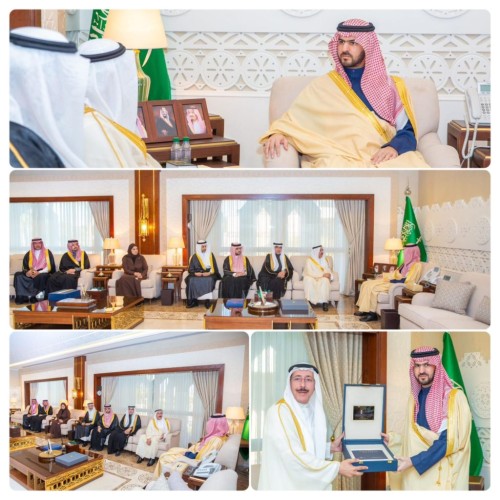 نائب أمير الشرقية يستقبل رئيس جامعة الإمام عبدالرحمن بن فيصل