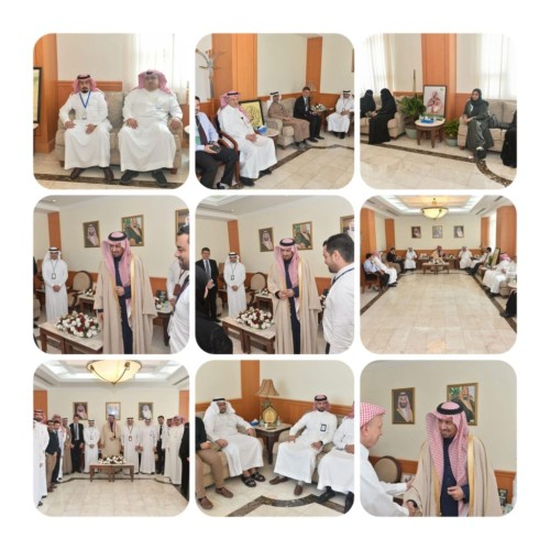 الخريف يلتقي رئيس وقيادات شبكة القطيف الصحية .. ويبارك تتويج الشبكة بـ5 جوائز مميّزة
