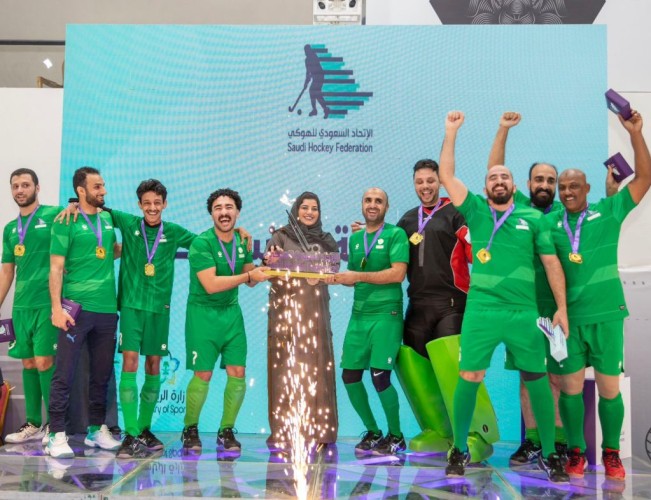 “صقور نجد” يتوج بلقب بطل المملكة للهوكي لعام 2023م