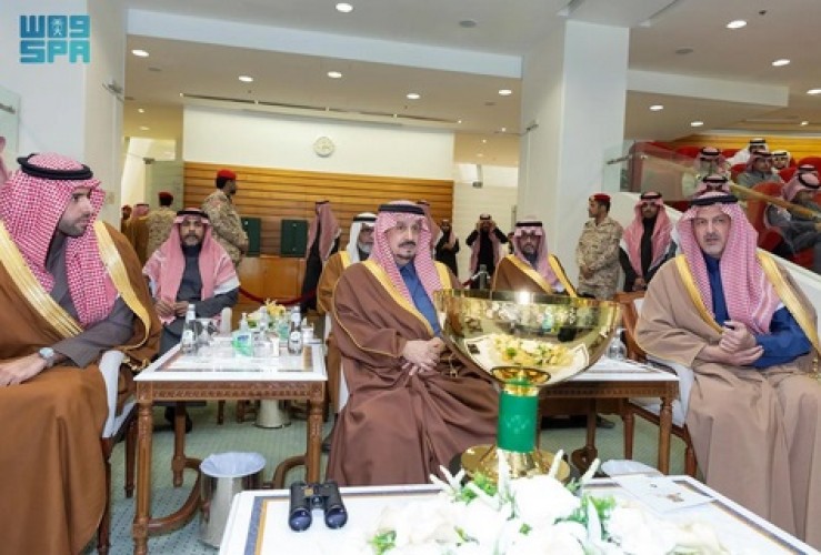 تحت رعاية خادم الحرمين الشريفين ونيابة عن سمو ولي العهد.. أمير منطقة الرياض يتوج الفائزين بكأسي خادم الحرمين الشريفين والخيالة السعوديين المتمرنين