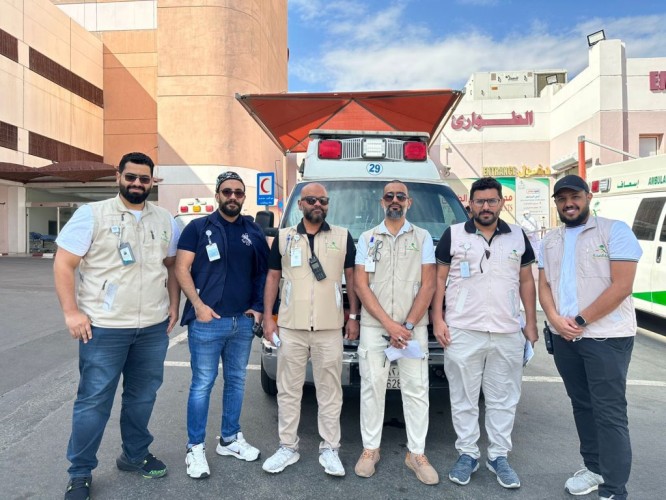 80 إصابة منها 20 حالة وفاة في حادث إنقلاب حافلتين بمكة المكرمة