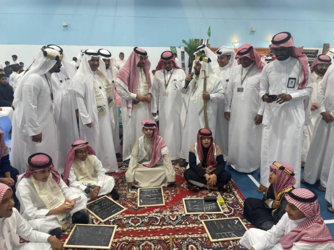 مساعد مدير تعليم منطقة مكة يرعى حفل مكتب الشرائع بمناسبة يوم التأسيس