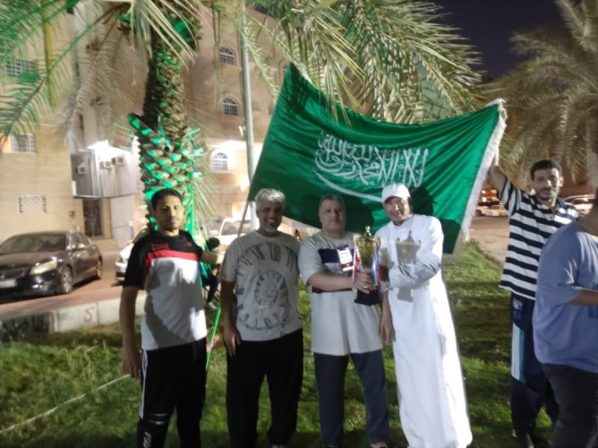 الفريق التطوعي بحي التقى يحتفل بيوم التأسيس