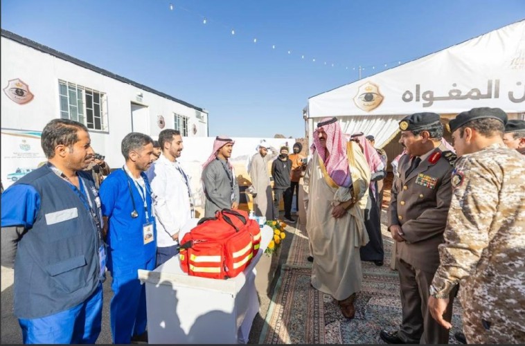 أمير حائل يشيد بجهود الجهات الأمنية في رالي حائل تويوتا الدولي