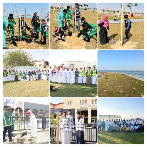 بلدية القطيف: تشجير ١٦ موقعًا في مدن وبلدات القطيف بزراعة أكثر من 9 آلاف شجرة ضمن المرحلة الأولى لمبادرة “مساحة خضراء”
