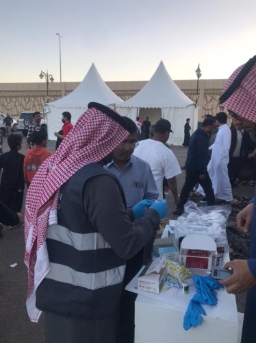 تجمع الحدود الشمالية الصحي يطلق حملة توعوية تطوعية لتثقيف الصائمين في عرعر خلال شهر رمضان المبارك