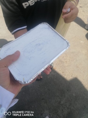 سواعد الحي بمركز المسفلة يوزع ١٨٩ وجبة ساخنة ظهر الجمعة