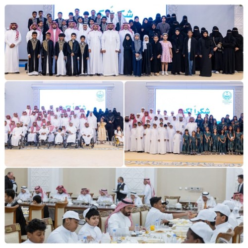 سمو محافظ الأحساء يقيم مأدبة إفطار لأبنائه الأيتام وذوي الإعاقة بحضور وكيل المحافظة