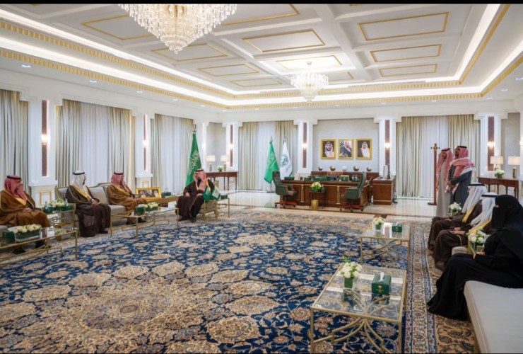 أمير منطقة الجوف يستقبل المشرف العامّ على الهيئة العامّة للمحامين .. ويشهد توقيع مذكرة تفاهم بين إمارة المنطقة والهيئة