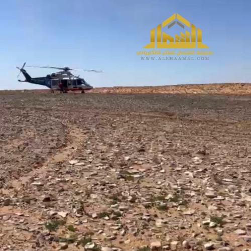 «في 13 دقيقة فقط».. الإسعاف الجوي بالجوف ينقل مصابين من منطقة صحراوية إلى المستشفى