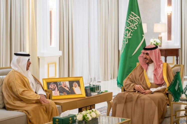 أمير منطقة الجوف يستقبل الرئيس التنفيذي لشركة المياه الوطنية