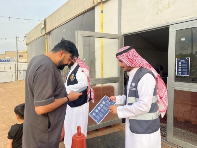 “صحة الرياض” تواصل تنفيذ فعالية “يمديك” التوعوية في مخيمات إفطار الصائمين بالرياض