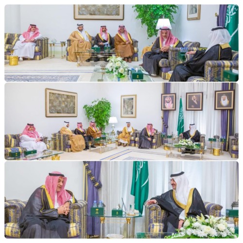 أمير الشرقية يستقبل رئيس وأعضاء مجلس إدارة المركز الوطني للمنشآت العائلية