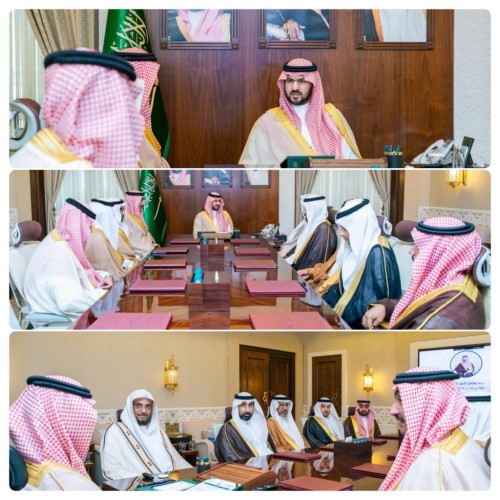 نائب أمير الشرقية يستقبل نائب رئيس مجلس أمناء جمعية قبس للقرآن والسنة
