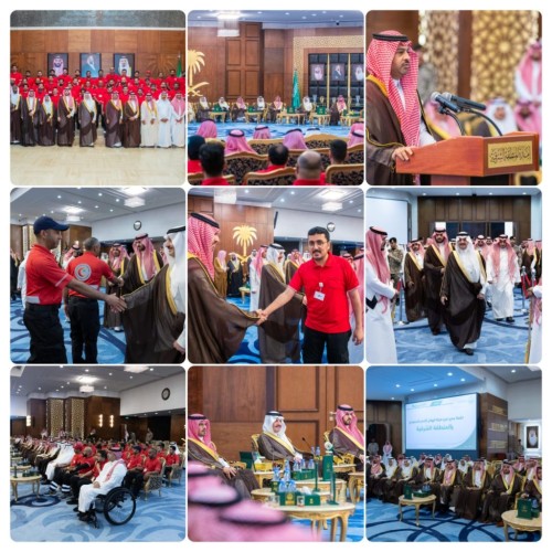 أمير الشرقية : رجال الهلال الأحمر السعودي يؤدون رسالتهم بحرفية عالية