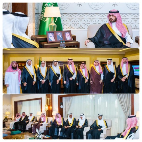 نائب أمير الشرقية يستقبل أعضاء جمعية كنف الخيرية