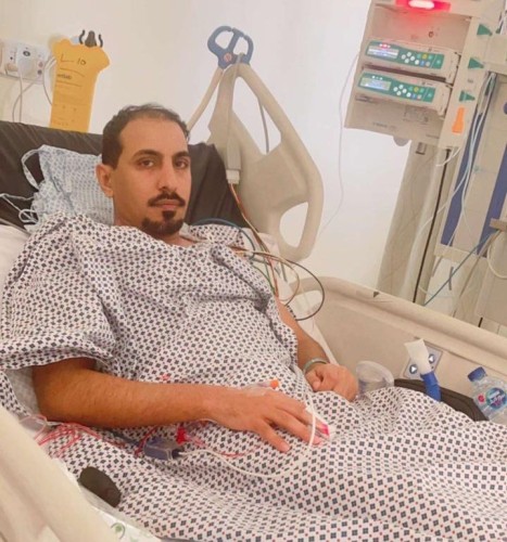 يوسف راضي الجعيدان ينهي معاناة والده بتبرعه بجزء من كبده