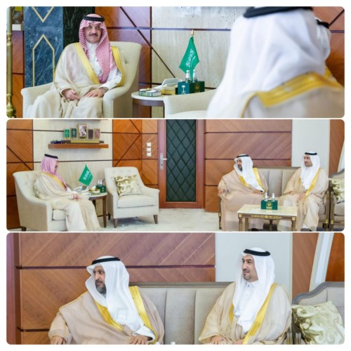 أمير الشرقية يستقبل رئيس القطاع الشرقي لشركة المياه الوطنية