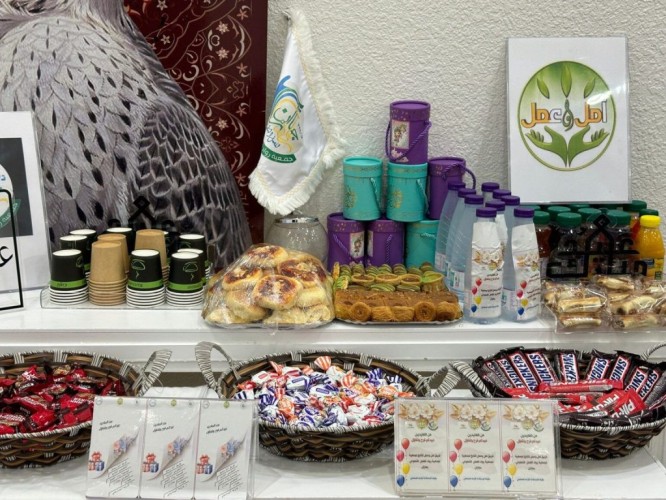 فريق أمل وعمل ينفذ مبادرة عيدكم فرح وتفاؤل