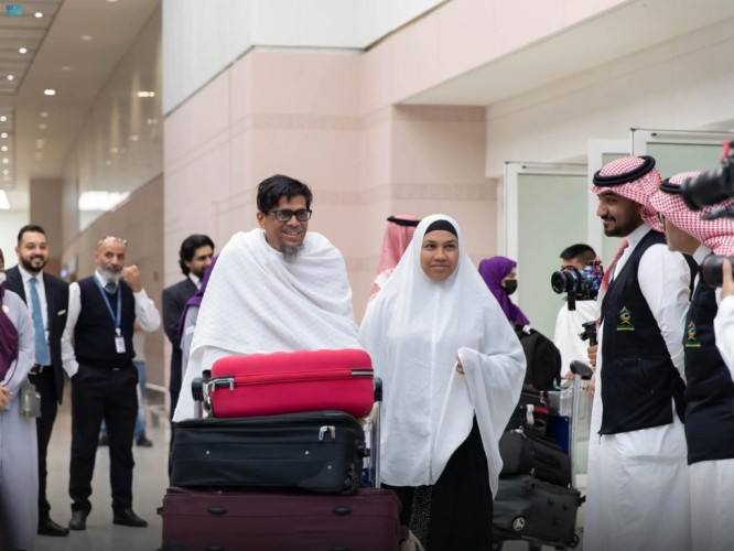 وصول أول دفعة للحجاج القادمين من أوروبا وأمريكا وأستراليا