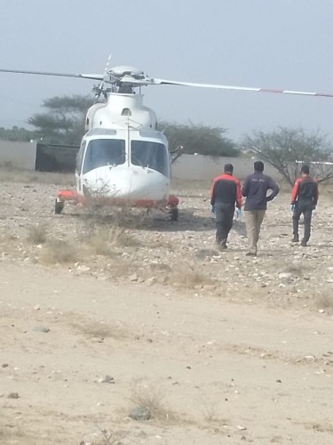 الوصول للحالة خلال 20 دقيقة.. “الإسعاف الجوي” و”مسار الجلطات” ينقذان بنغلاديشياً تعرض لأزمة قلبية