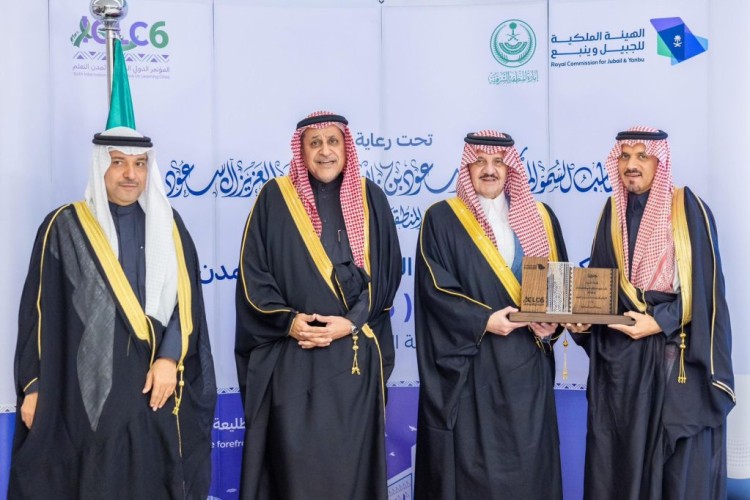 أمير الشرقية يكرم الجهات الراعية للمؤتمر الدولي السادس لمدن التعلم 2024
