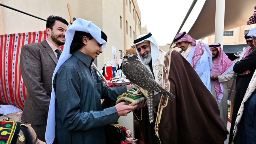 مكتب تعليم قرطبة يحتفي بيوم التأسيس بموروث وطني يعكس مجد المملكة