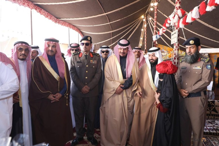 محافظ عفيف يرعى حفل التعليم بمناسبة يوم التأسيس تحت شعار يوم بدينا