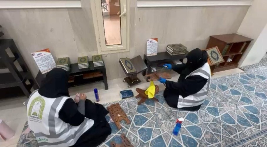 فرع وزارة الشؤون الإسلامية بمنطقة الرياض ينفذ مبادرة تطوعية لتهيئة المساجد لشهر رمضان المبارك