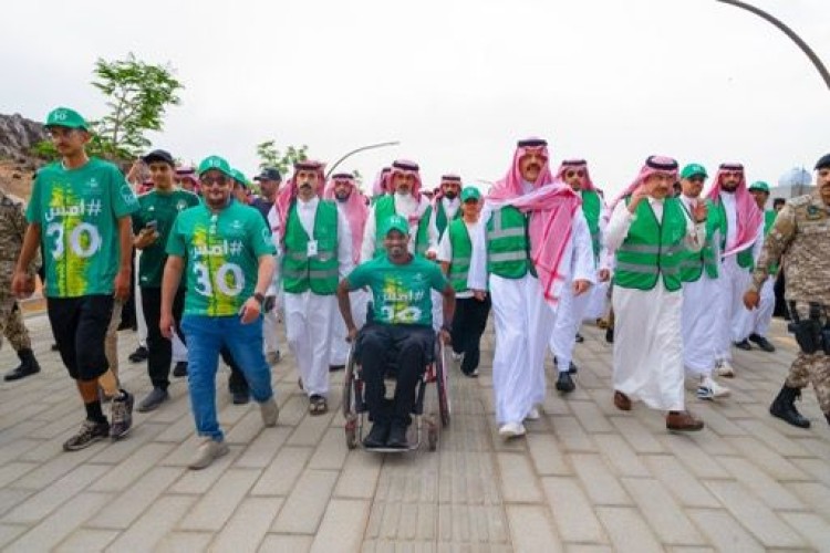 أمير حائل يرعى انطلاق فعالية “امشِ 30” لتعزيز الوعي الصحي والمجتمعي