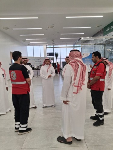 “الهلال الأحمر” بالشمالية يتأهب ميدانياً لاستقبال حجاج بيت الله من العراق