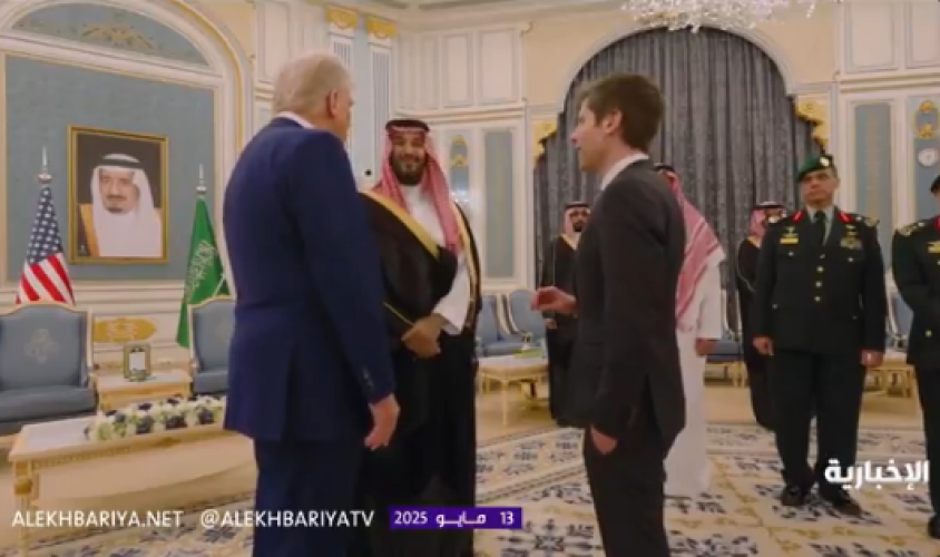 في حضور الرئيس الأمريكي دونالد ترمب.. بالفيديو: ولي العهد يجتمع بالرئيس التنفيذي لشركة “أوبن إيه آي”