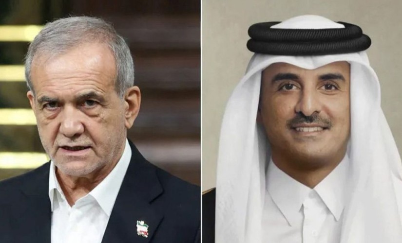 الرئيس الإيراني لأمير قطر: نأسف لهجوم «العديد» ولم يكن موجها ضدكم