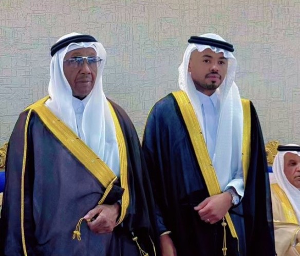 تزامناً مع ندوة “ملامح من الحائط”.. عائلة العجلان تحتفي بزفاف ابنها يزيد في ليلة من الفرح والأصالة