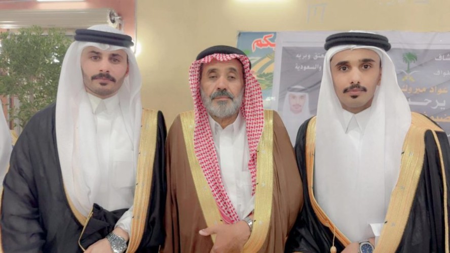 وسط حضور كبير.. عواد بن مبروك يزف أبنائه “يوسف” و”موسى” في قصر نجد للاحتفالات 