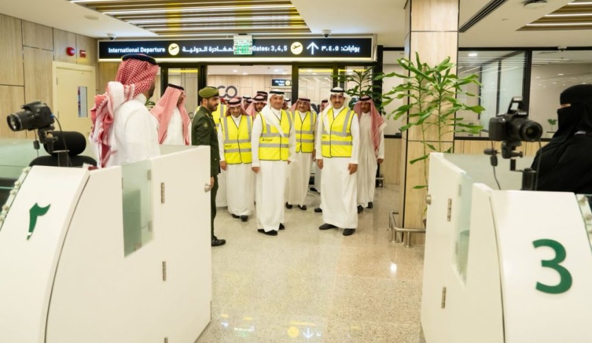 محافظ الأحساء يدشّن أولى الرحلات المباشرة إلى تركيا عبر مطار الأحساء الدولي