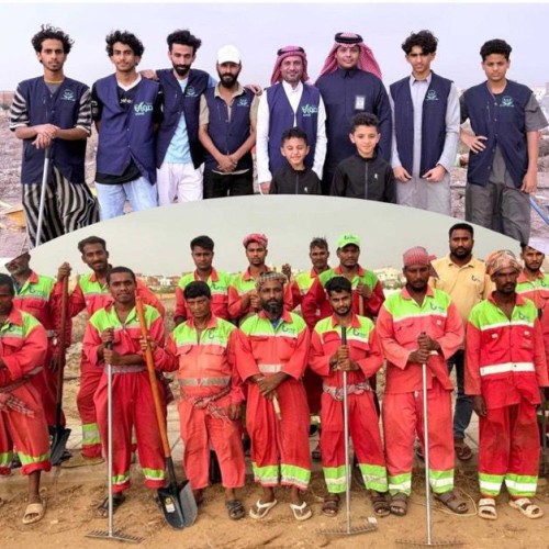 فريق “صواب” يواصل تنظيف مقابر صبيا بمبادرات تطوعية تعزز الشراكة المجتمعية