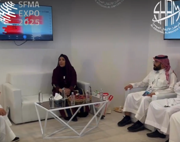 بالفيديو: الأميرة خلود بنت خالد تشرف ركن شركة «الأشغال الميسرة» في مؤتمر ومعرض إدارة المرافق SFMA EXPO 2025