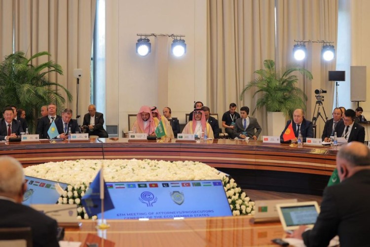 النائب العام يشارك في اجتماع نواب الدول الأعضاء بمنظمة التعاون الاقتصادي في طشقند لتعزيز التعاون القضائي