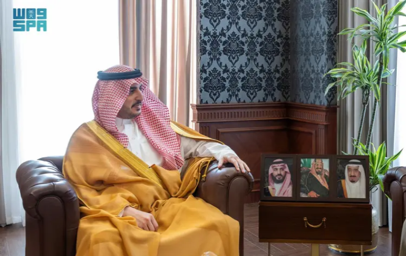 أمير الجوف يشكر مدير شرطة المنطقة اللواء عبدالرحمن المغيري بمناسبة انتهاء فترة تكليفه