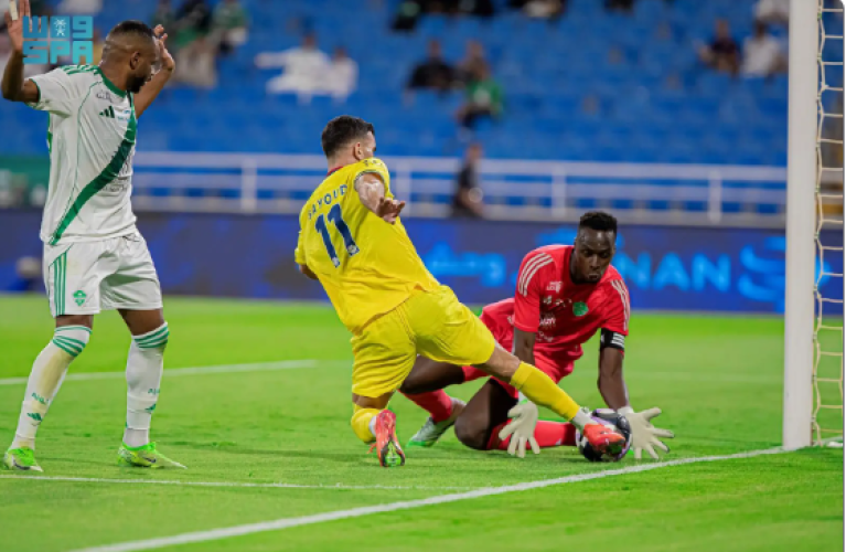 الأهلي يتغلب على الحزم بثنائية نظيفة ويصعد إلى المركز الخامس في دوري روشن
