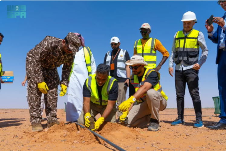 هيئة تطوير محمية الملك عبدالعزيز تدشن 3 مشاريع بيئية نوعية لتعزيز الغطاء النباتي والحياة الفطرية ودعم رؤية 2030